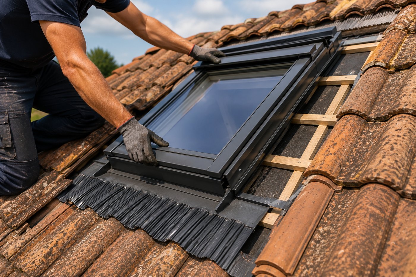 Installation et remplacement de Velux par Couverture Ariège 09, couvreur à Biert en Ariège